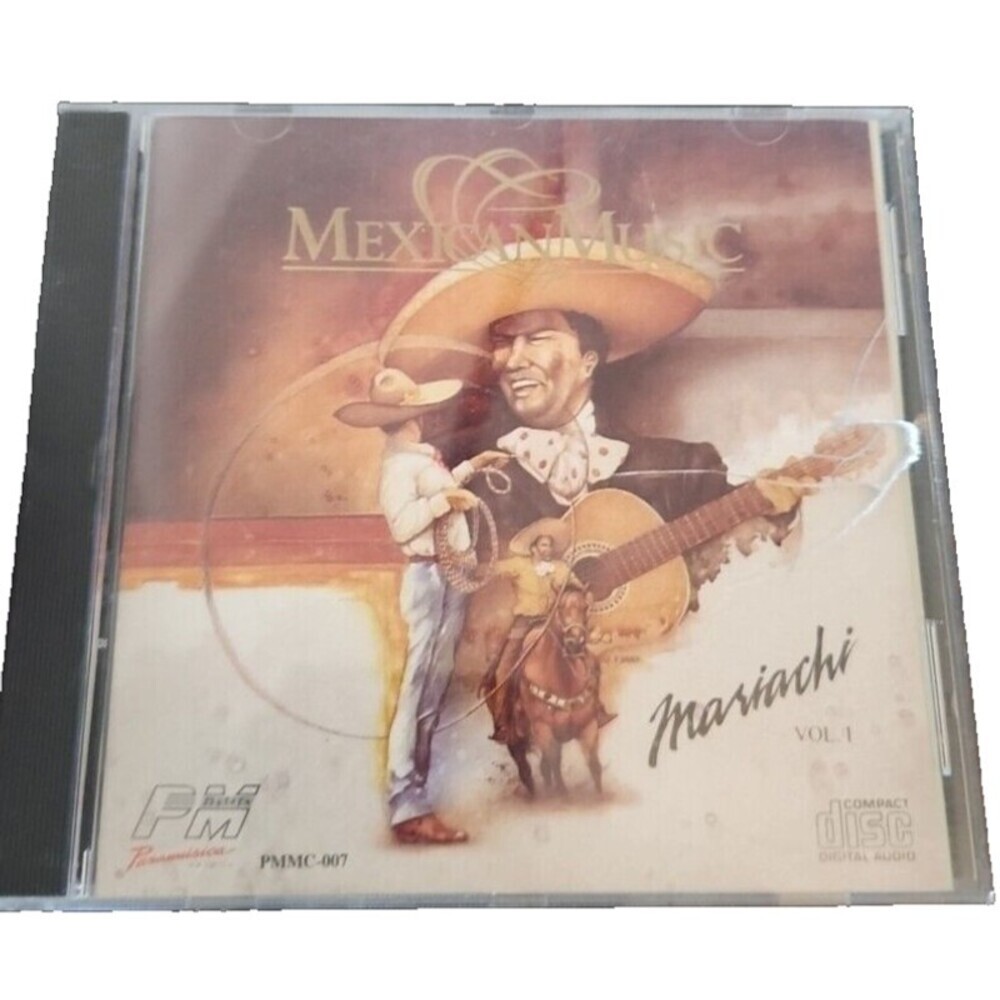 MEXICAN MUSIC MARIACHI VOL. 1 CD 1989 PARAMUSICA RECORDS PMCD-007 EX!